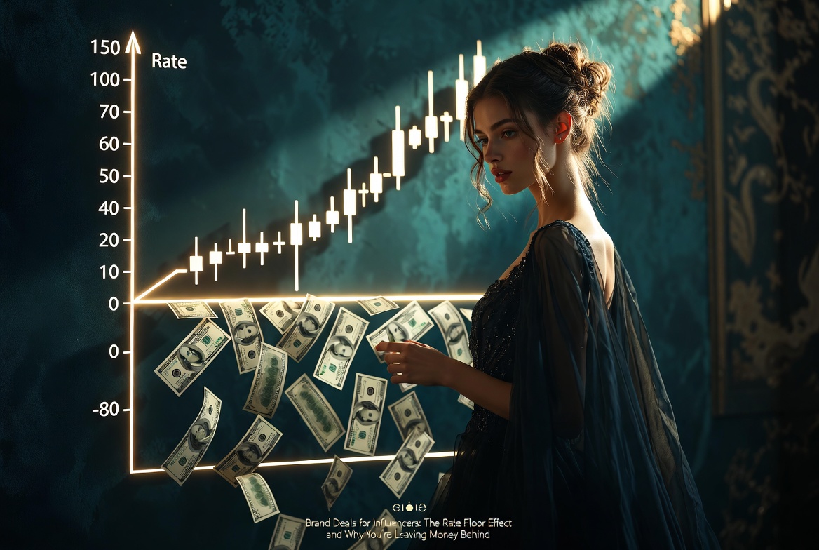 Brand deals for influencers - the rate floor effect
