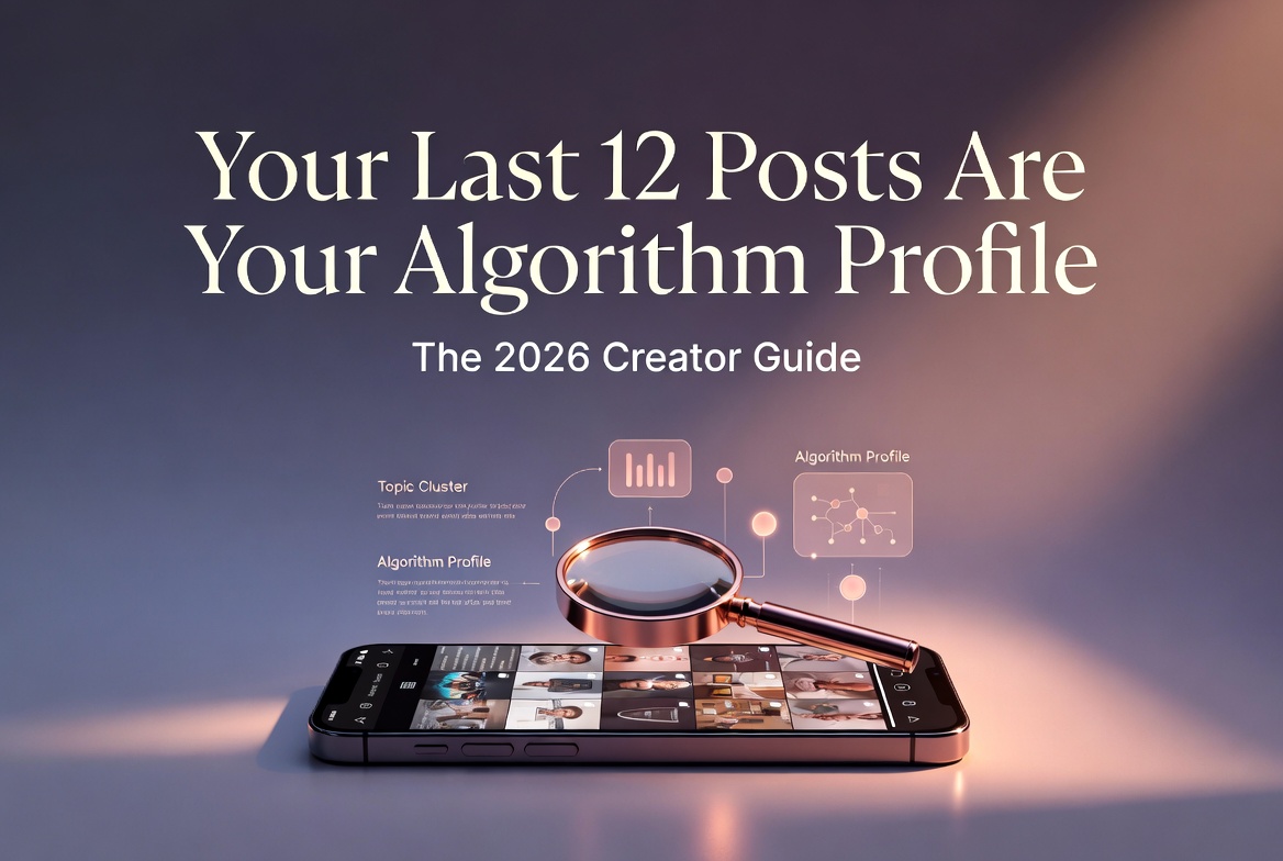 your last 12 instagram posts algorithm profile 2026 searchlight social