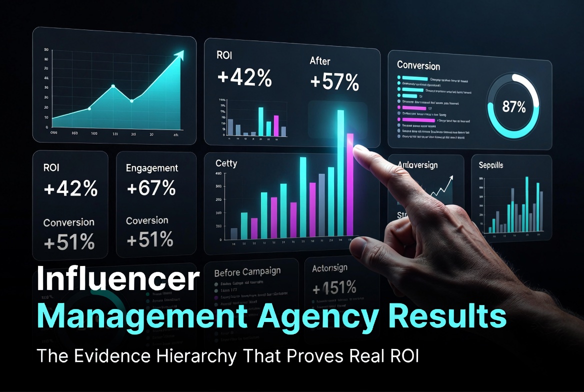 influencer management agency results