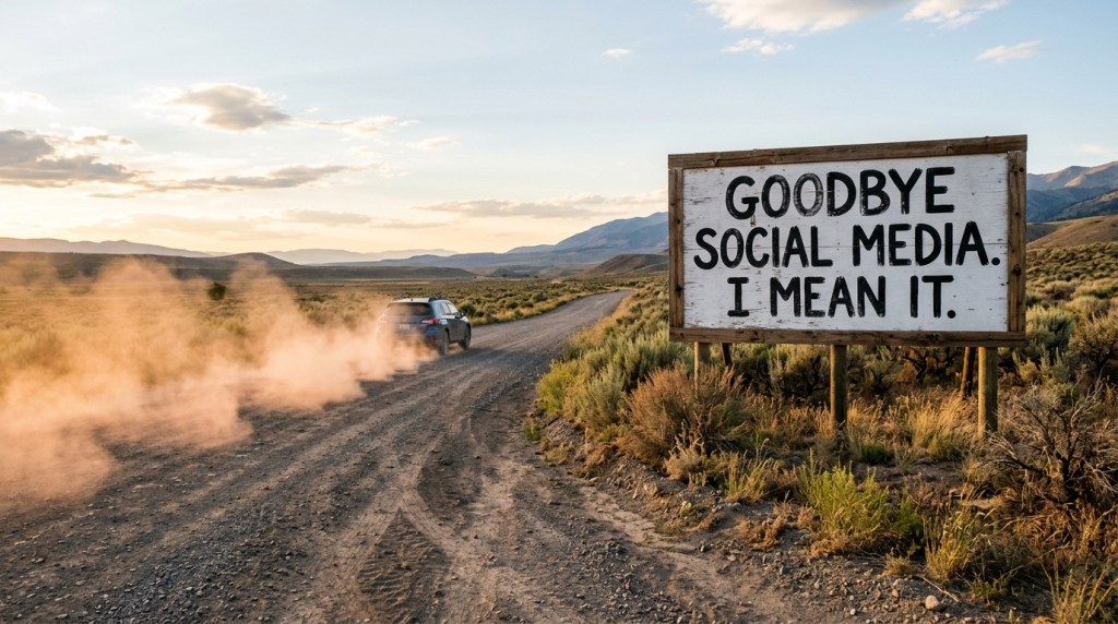Leaving social media behind
