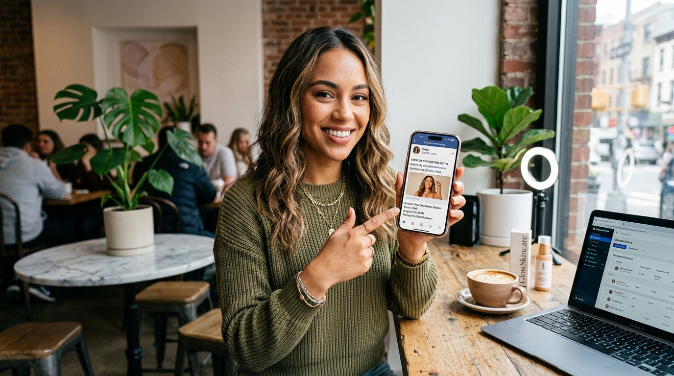 Influencer whitelisting
